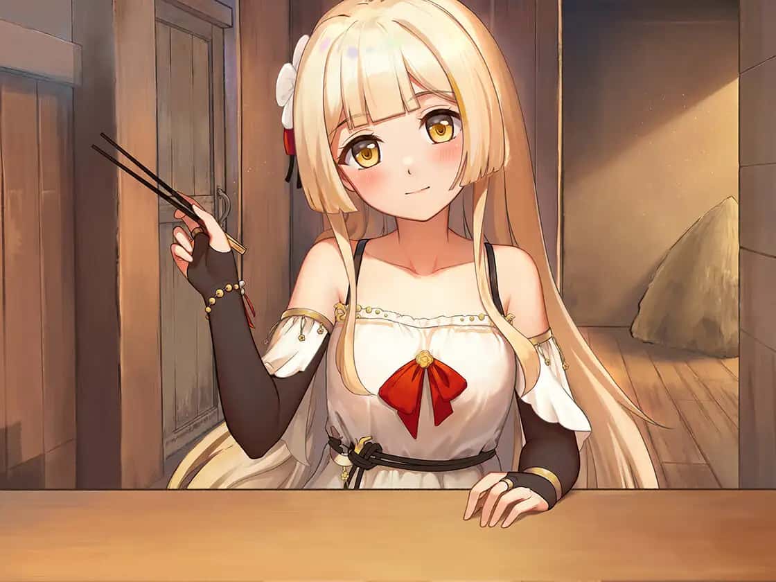 蔚蓝的航迹终焉之塔与编织诗歌的少女背景